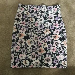 Forever 21 floral skirt